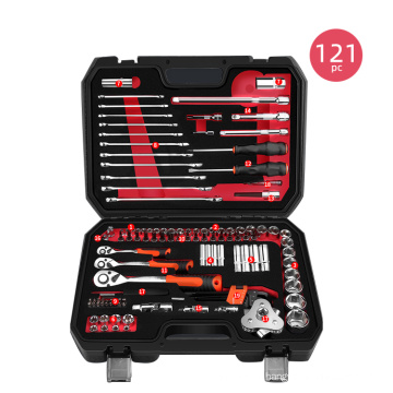 TFAUTENF TF-T121R tool case with 121 tools for auto repair